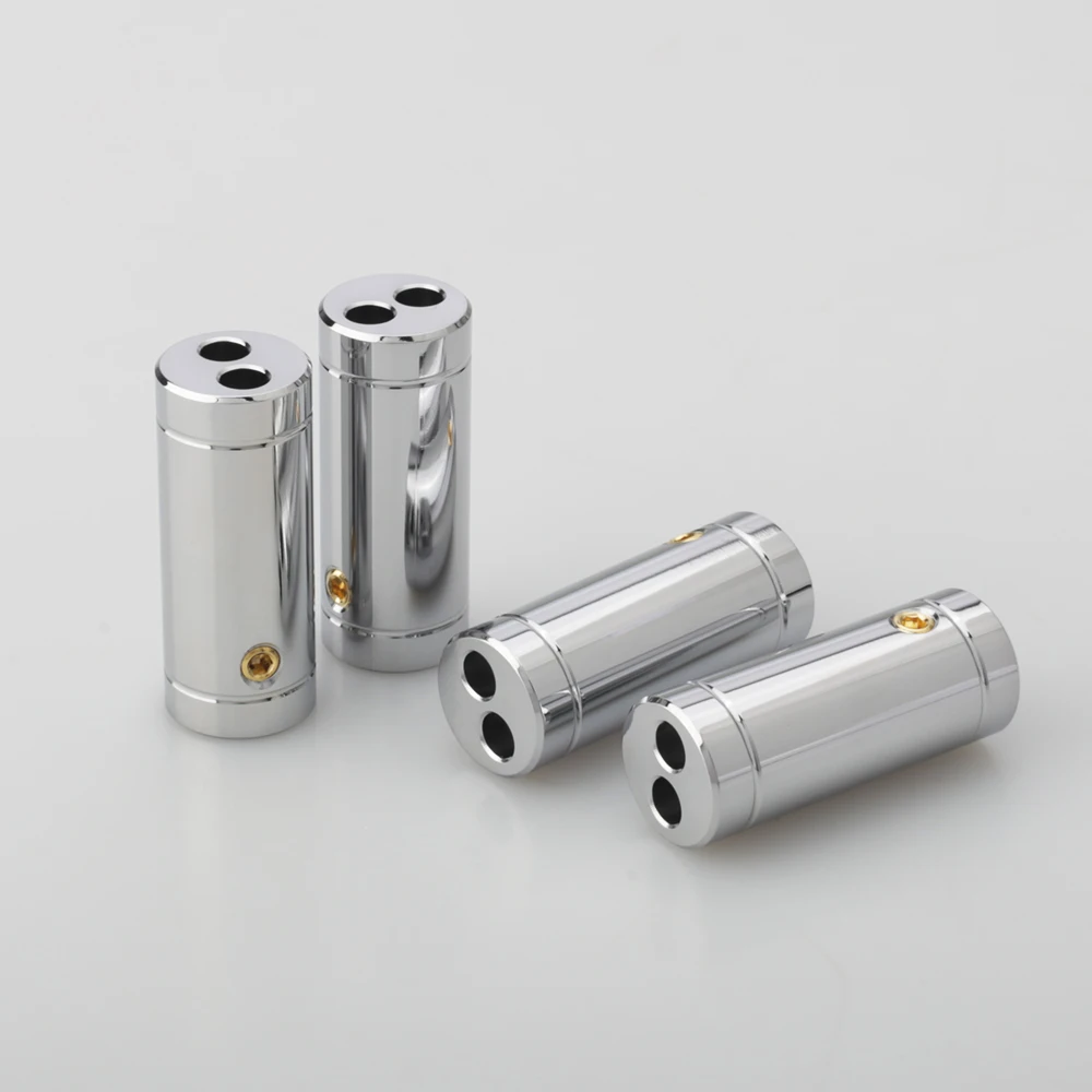 4 шт. хромированные кабели для динамиков | Электроника