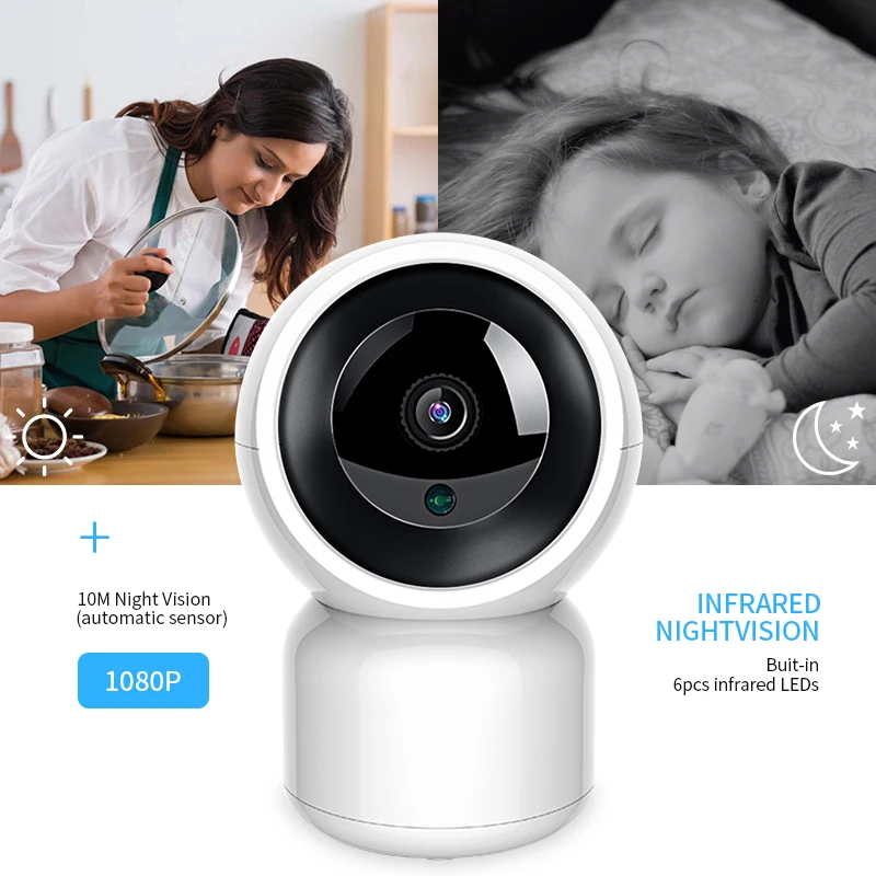 IP камера JOYZON HD Smart Life 720P 1080P 1 м 2 м|Радионяни| |