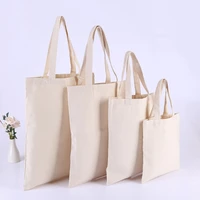 10 pcs high quality women men handbags canvas tote bags reusable cotton grocery high capacity shopping bag