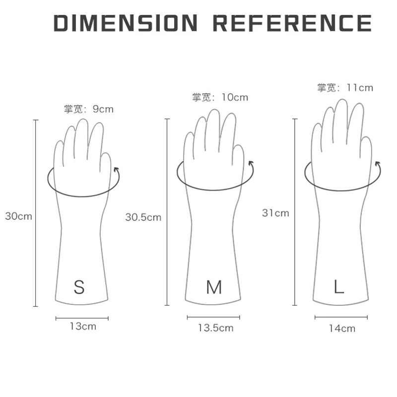 1 пара силиконовые перчатки для мытья посуды | Дом и сад