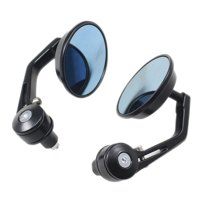 Зеркало для мотоцикла 7/8 &quotРучка Бар Конец Зеркала заднего вида Ретро Кафе Racer