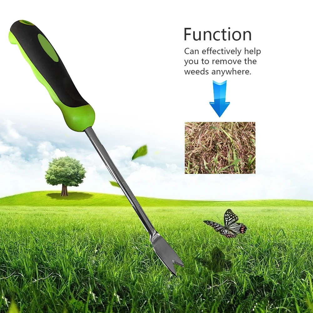 

Root Remover Tool Outdoor Claw Weeder Portable Manual Garden Lawn Long Handled Hand Tool Weed Puller