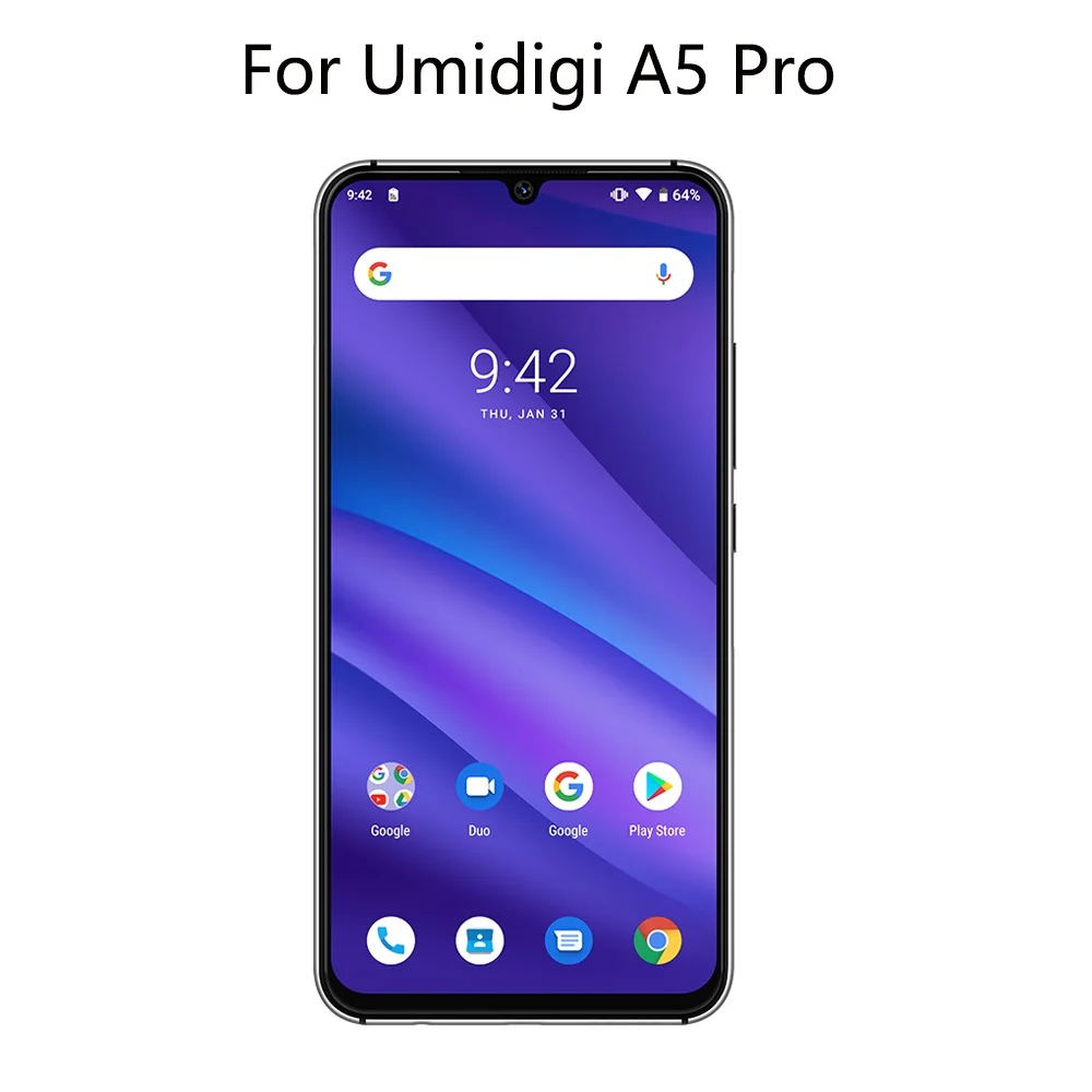Закаленное стекло для UMIDIGI A5 Pro глобальная Версия защитная пленка на переднюю