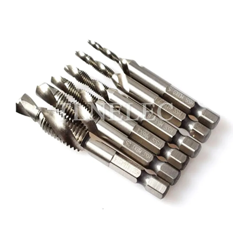 

Электрическая дрель, высокоскоростной стальной Многофункциональный винтовой кран с титановым покрытием, винтовой станок с открытым отверстием, нарезание и снятие фаски