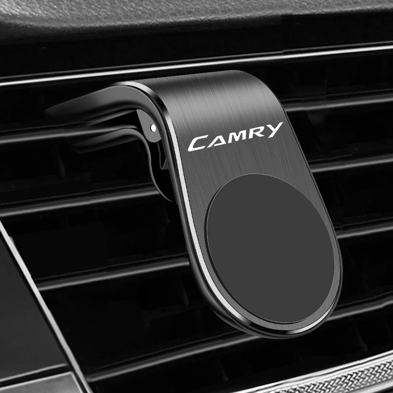 Металлический магнитный автомобильный держатель для телефона Toyota camry крепление