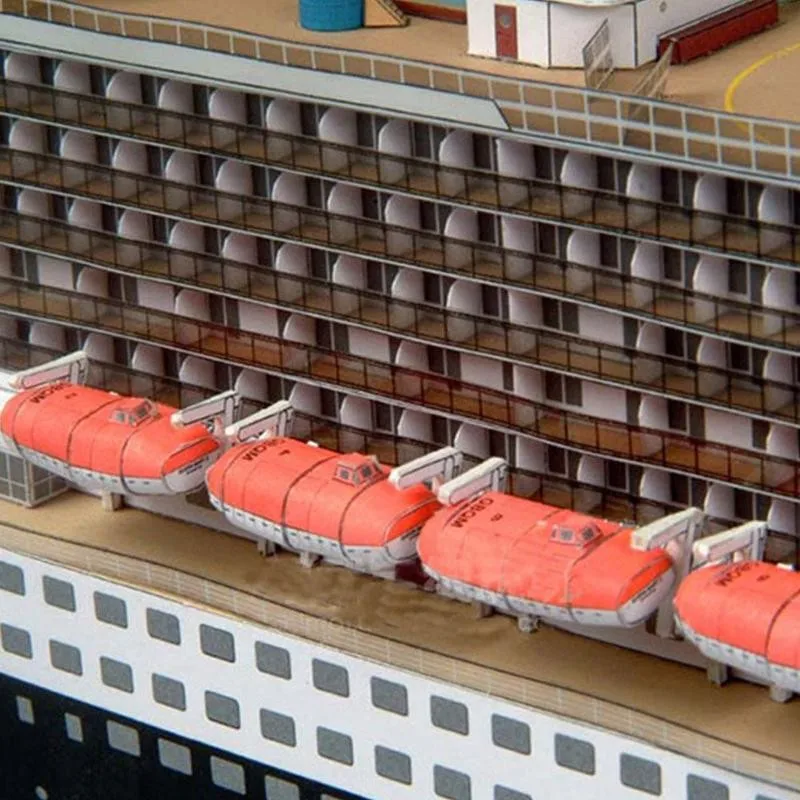 Модель корабля 1:400 Королева Мэри Ii круиз ручной работы модель игрушка для детей