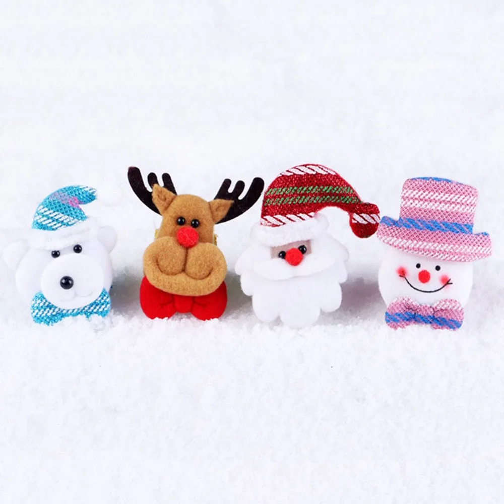 Рождественские круглые рождественские детские Подарочные Наручные часы Санта