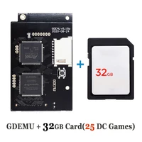 optical drive simulation board replacement for sega dreamcast dc gdemu gdi cdi game console free disk module parts with 32gb sd