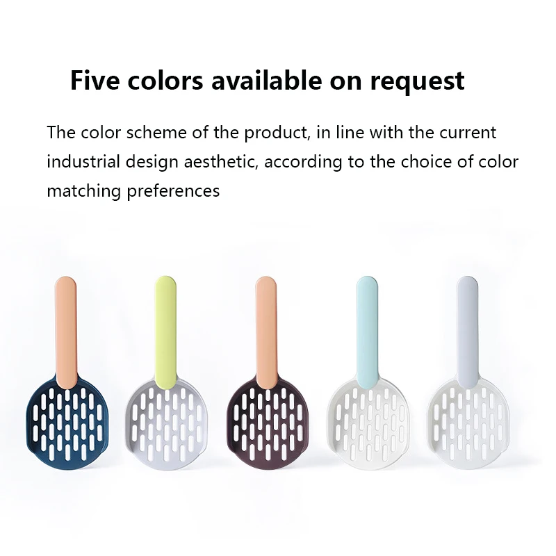 Лопата для кошачьего туалета инструмент очистки домашних животных пластиковый