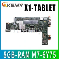 15218 2 laptop motherboard for lenovo thinkpad x1 tablet original mainboard 8gb ram m7 6y75