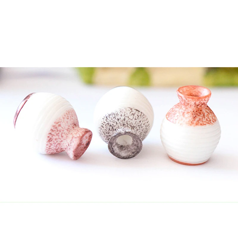 

Simulation Vase Mini Resin Miniature Plant Garden Creative Photography Props DIY For Dollhouse Decals new