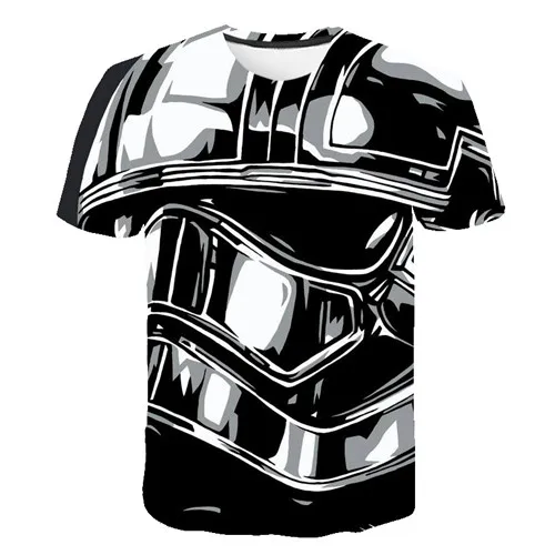 2531 Off white Высокое качество Мужская футболка 3D мультфильм фильм костюм футболка harajuku для взрослых Дарт Вейдер модная мужская футболка Топ - Цвет: 2531