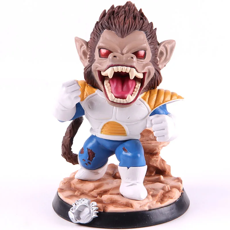 no colorful box Dragon Ball Z Vegeta большая обезьяна фигурка Аниме Драконий жемчуг ПВХ Коллекционная модель игрушки украшения куклы - Цвет: no colorful box