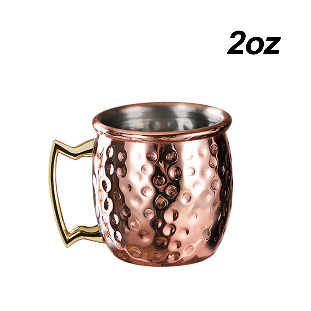 Медные кружки Московского мюла 60 мл металлическая кружка чашка из нержавеющей