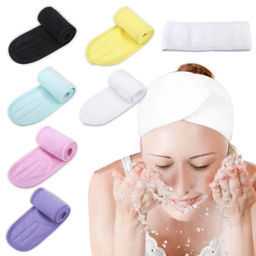 Накладные ресницы повязка на голову махровая ткань аксессуары для наращивания