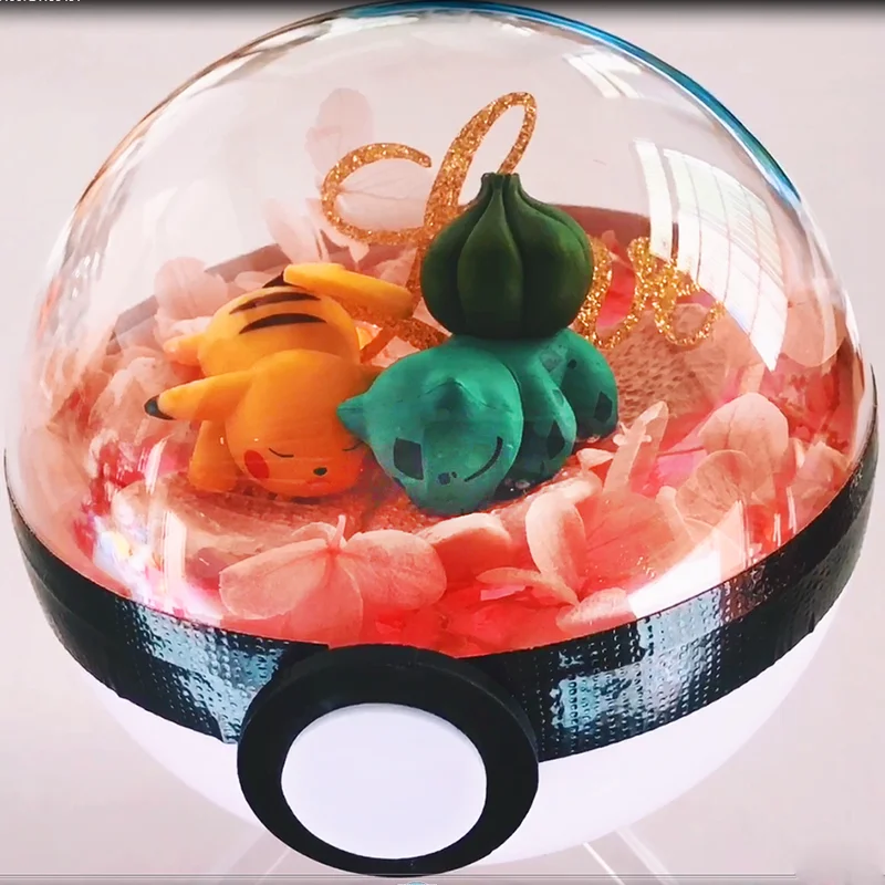 Многоцветный конструктор Покемон Pet pokebolas фигурка Пикачу чармандер, Сквиртл Charizard мяч с монстрами для подарка на день рождения