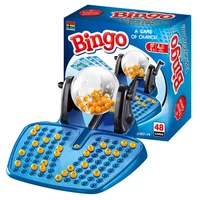 traditional bingo game toys bingo lottery board game sets with professional numbered balls and cards for whole family or big pa