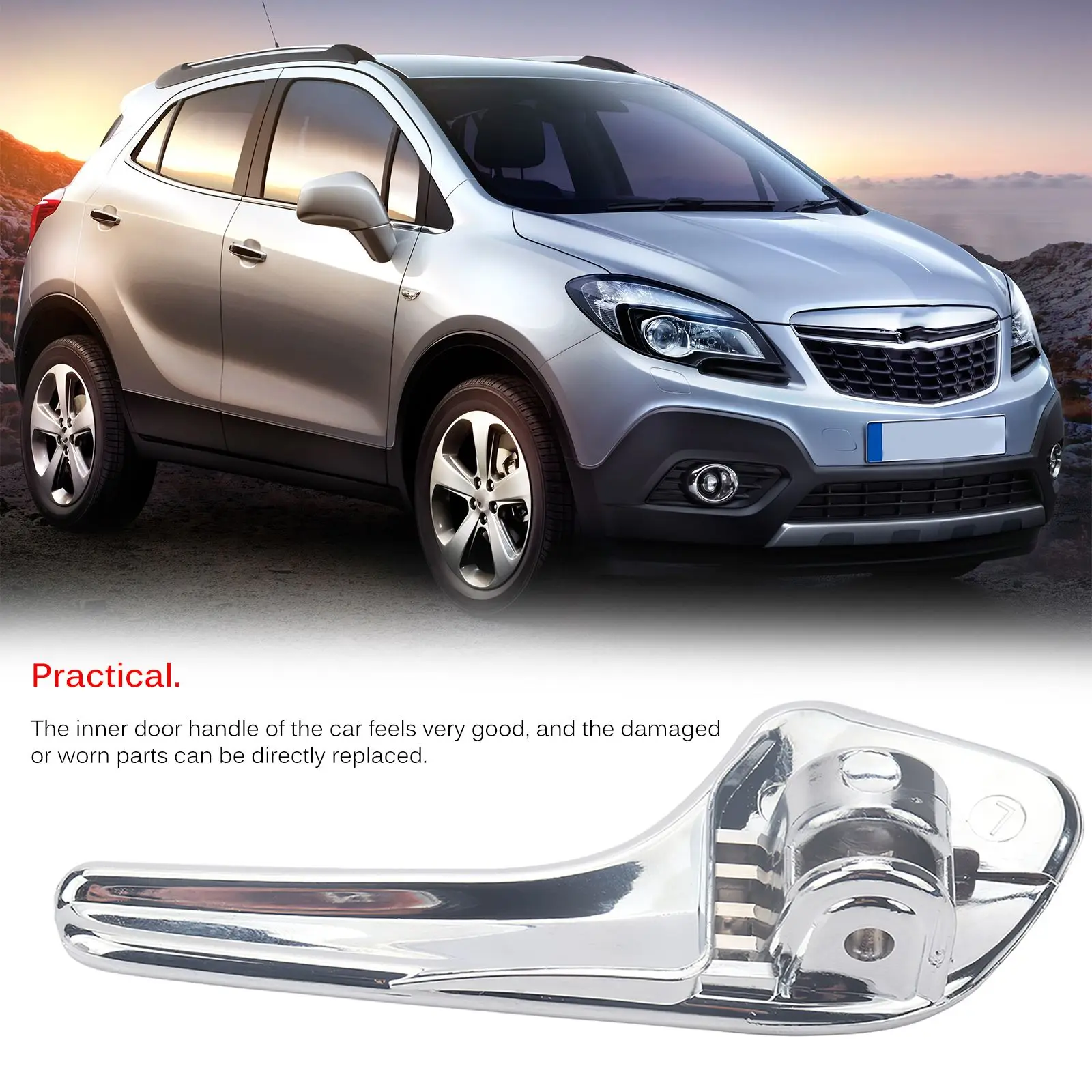 

Практичная прочная ручка для внутреннего интерьера автомобиля, совместима с заменой автомобиля Vauxhall