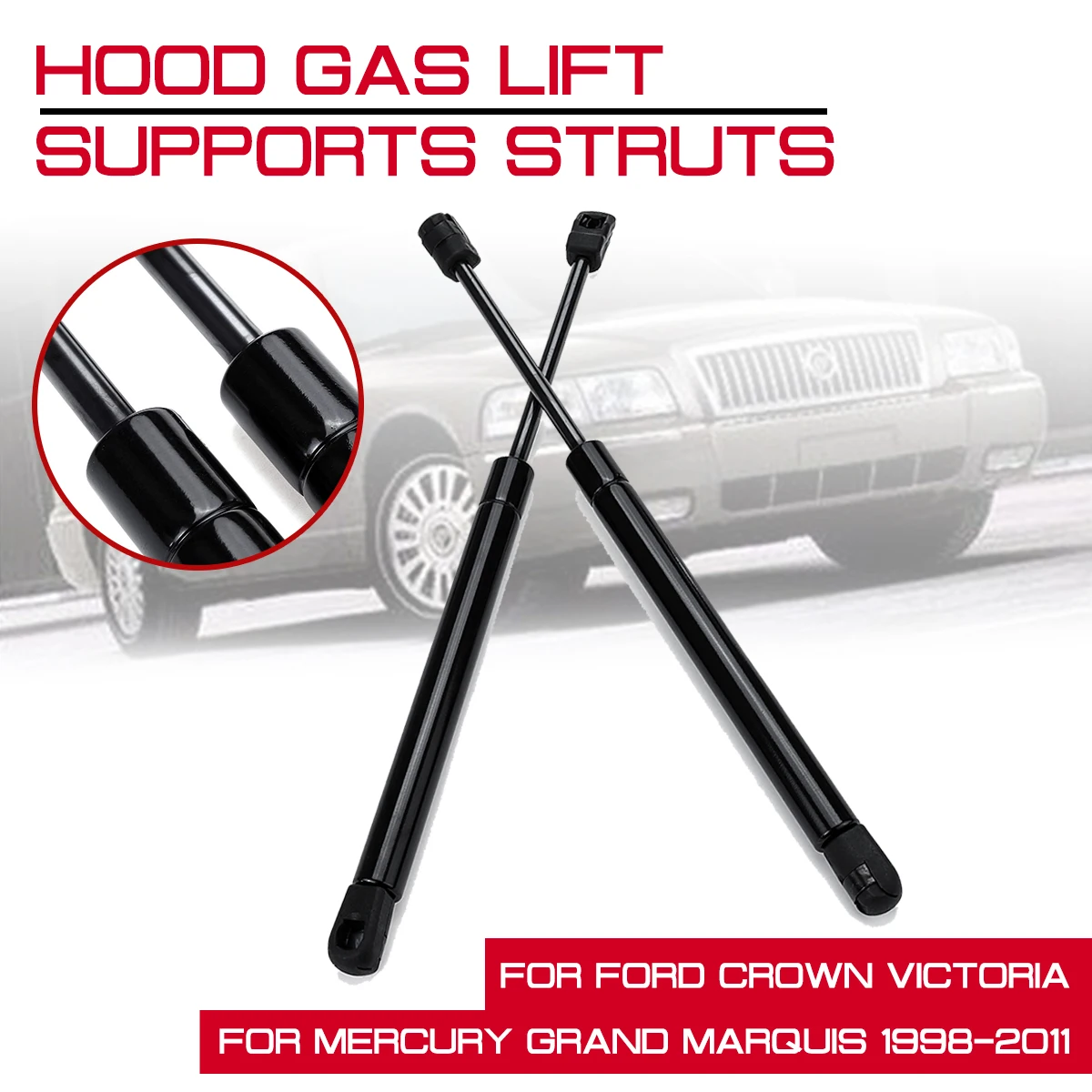 Для Ford Crown Victoria для Mercury Marauder установка салона автомобиля капот Газовый