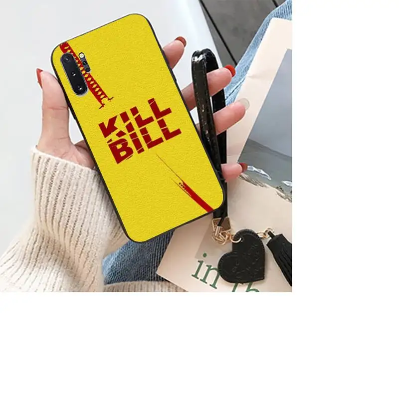 

LJHYDFCNB Kill Bill Soft Cover Phone Case For Samsung S8 9 10 20 Plus Note 9 10 10plus 20 20ultra M21 30