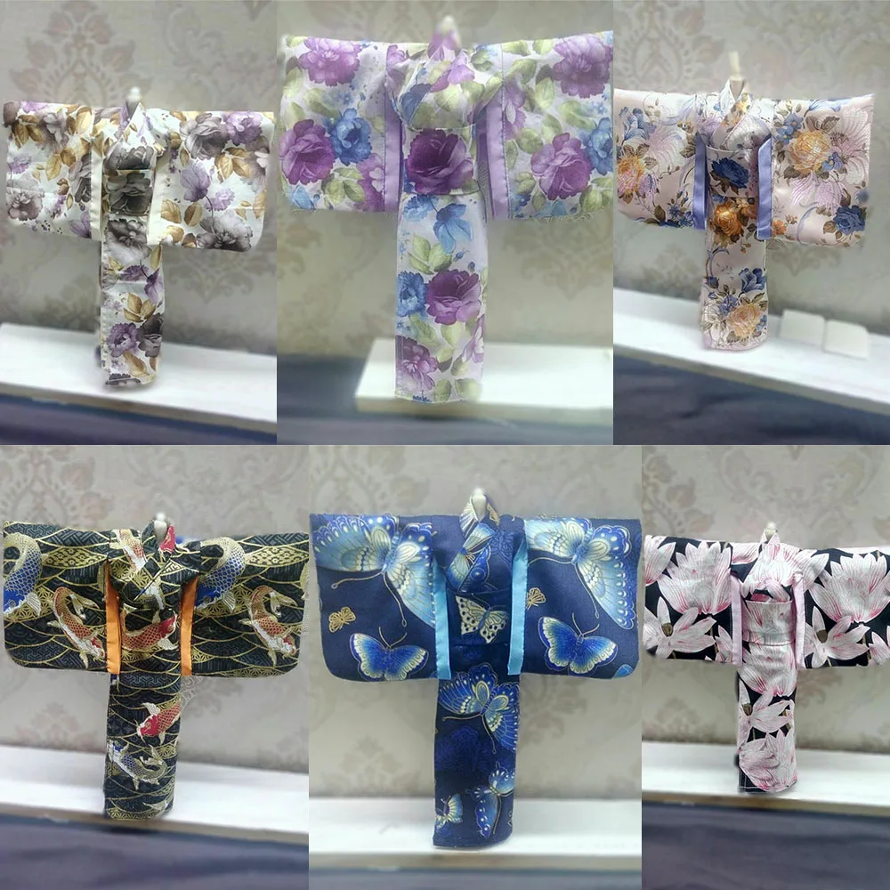 

In Stock 1/6 Scale Female Soldier Clothes Set Japanese Kimono Clothing Model for 12 inches PH OB VC Body