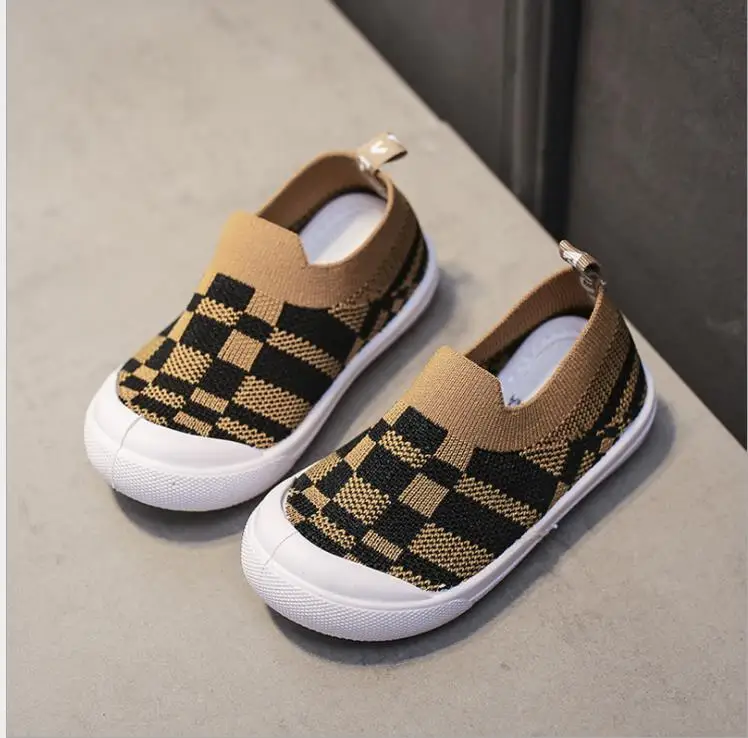 Very good Pure color knitted socks and shoes for children breathable baby elastic cover children's net | Детская одежда и