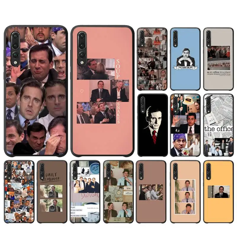 

Yinuoda The office tv show What She Said Phone Case For Huawei P9 P10 P20 P30 P40 Lite P20Pro P30Pro P40Pro Psmart