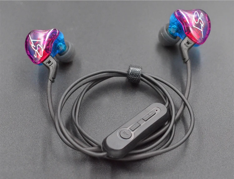 KZ ZS4/ZS5/ZS6/ED16 Bluetooth кабель 4,2 беспроводной Расширенный модуль обновления 85 см кабель для наушники KZ AS10/BA10/ZS10/ZST