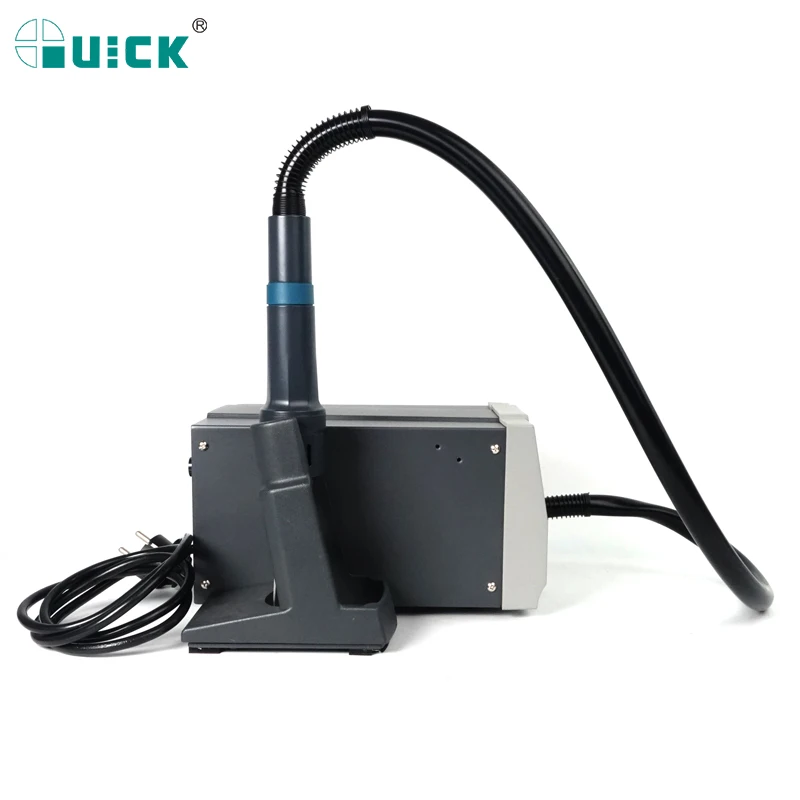 Паяльная станция QUICK 861DW 1000 Вт оригинальная паяльная с тепловой пушкой и насадкой
