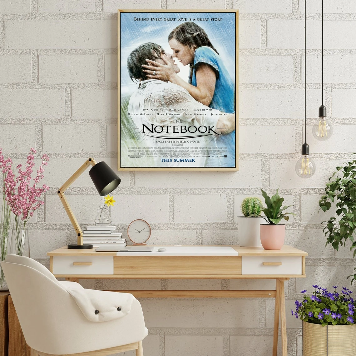 Классический кинопостер The Notebook холст Художественная печать украшение для дома