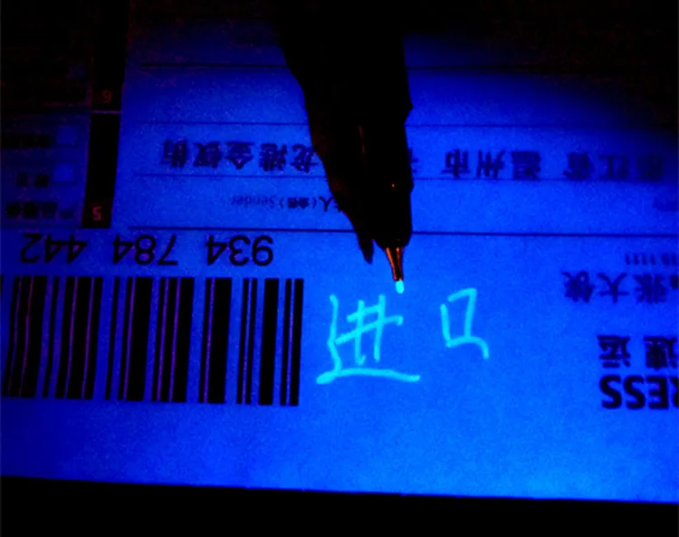 1 шт. многофункциональная Невидимая ручка с УФ-светом волшебная двойным