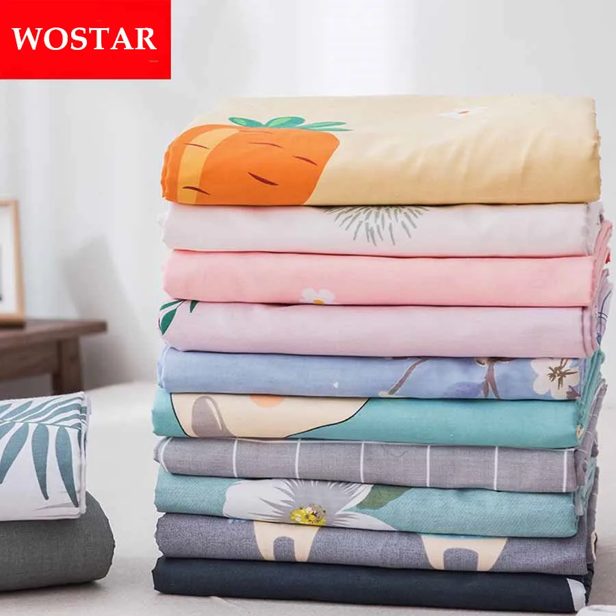 WOSTAR 100% polyester kids cartoon fitted sheet Elastic band Mattress Cover 180x200cm single full queen king size Bed Sheet | Дом и сад