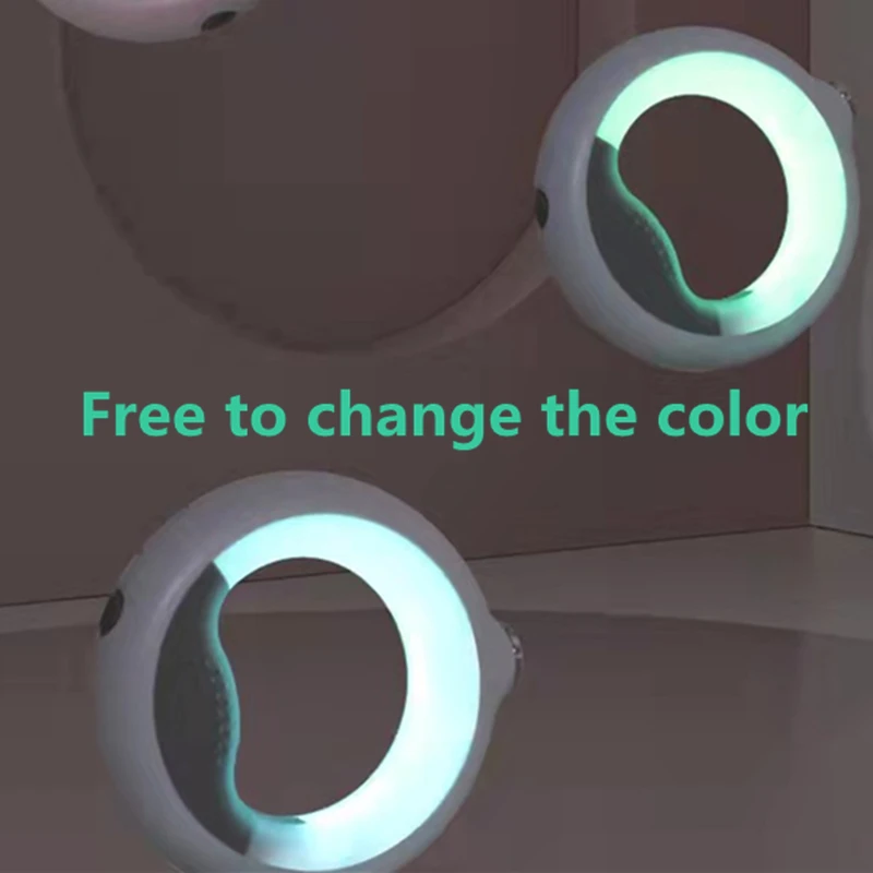 Поводок для домашних питомцев светодиодная обесцвечивающаяся Съемная рулетка