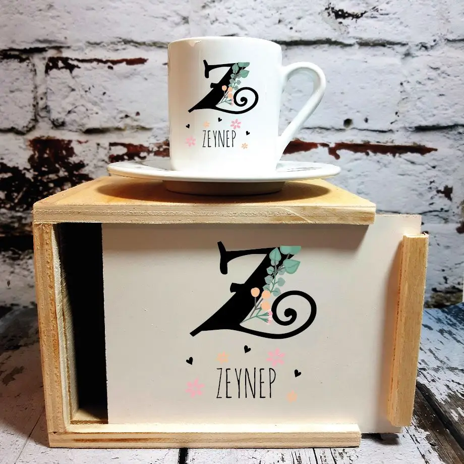 

Personalized Head Case and Is Wood Boxed Coffee cup