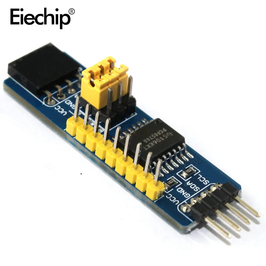 Плата расширения PCF8574 I2C 8-битная IO MCU расширитель ввода/вывода модуль разработки