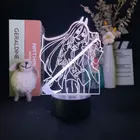 Светодиодный ночник, украшение для дома, человек с цепной пилой, мощный акриловый 3D Неоновый Настольный светильник, вентиляторы, подарок на день рождения, праздничный ночсветильник со сменой цвета