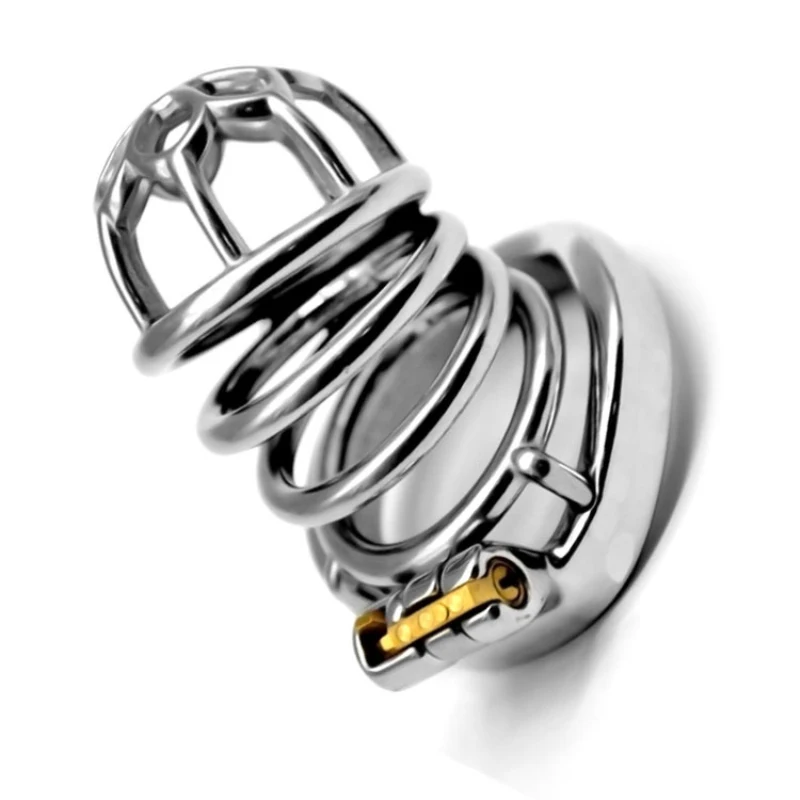 Мужская клетка верности из нержавеющей стали кольца на искусственное устройство