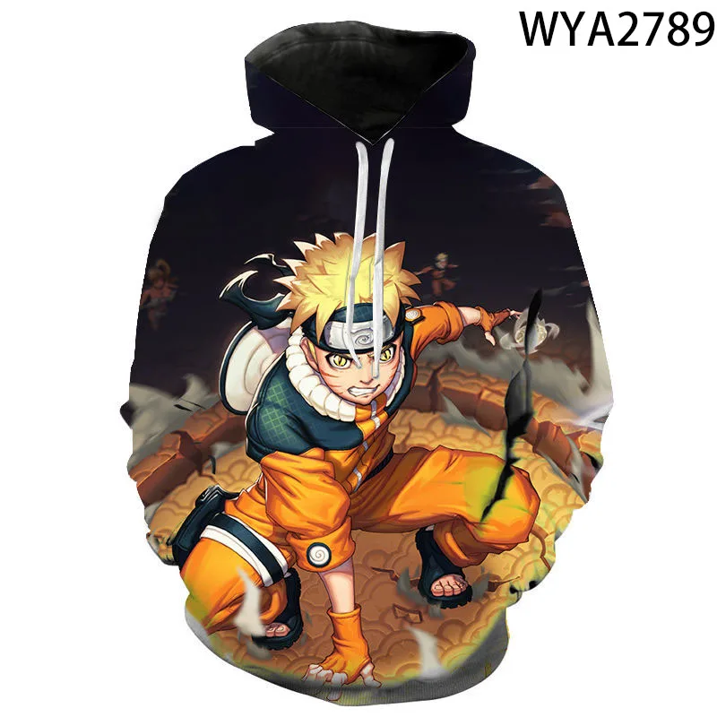 

Naruto 2021 Spring and Autumn Fashion Hoodie Streetwear Sweatshirt Men and Women Fashion Hip Hop Hoodie