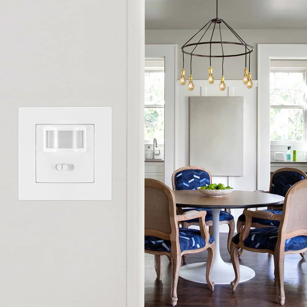 Инфракрасный PIR датчик движения переключатель лампы Переключатель ВКЛ/ВЫКЛ и в