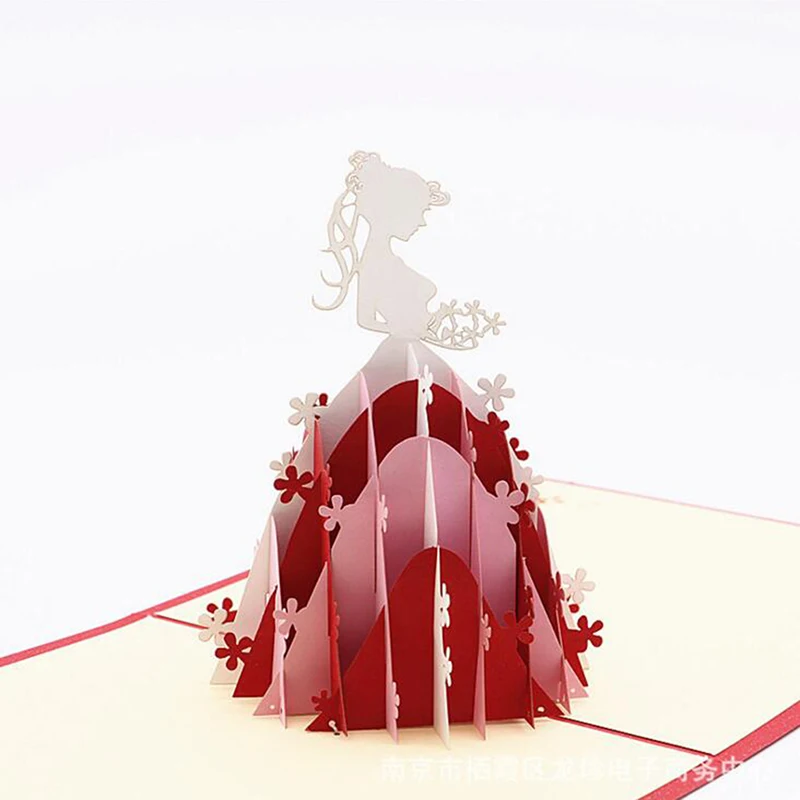 3D креативные открытки День Святого Валентина любовник с днем рождения