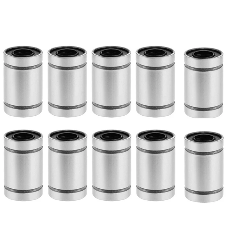 Pack of 10 LM8SUU 8 mm 8X15X17 Linear Ball Bearings for Reprap 3D Printer Kit Parts |