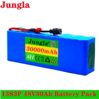 new 48v lithium ion battery 30ah 1000w 13s3p lithium ion battery for 54 6v e bike electric bicycle scooter with bms
