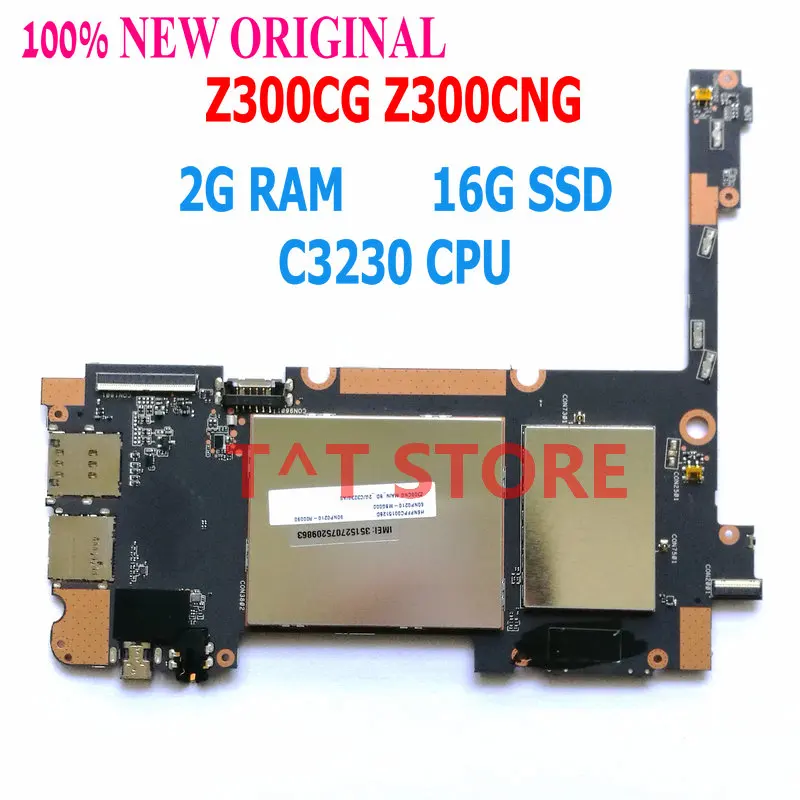 Новый оригинальный 90NP0210 R00090 для ASUS ZenPad 10 Z300CNG планшет материнская плата 16 Гб SSD 2 RAM