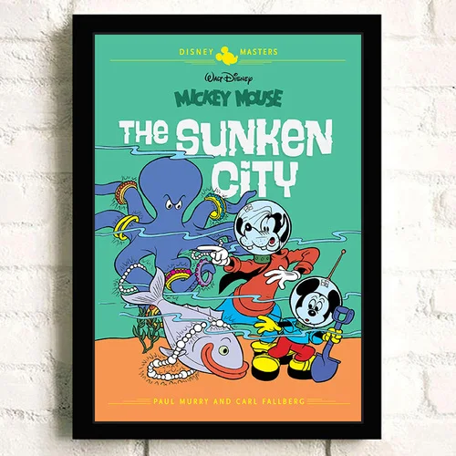 Картина на холсте с изображением Микки Мауса Дональда Дак настенные постеры и