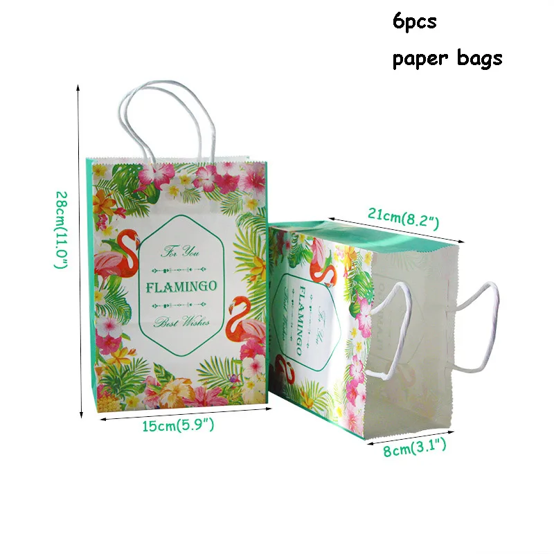 1 Набор одноразовая посуда Фламинго со светодиодсветильник кой|Украшения своими