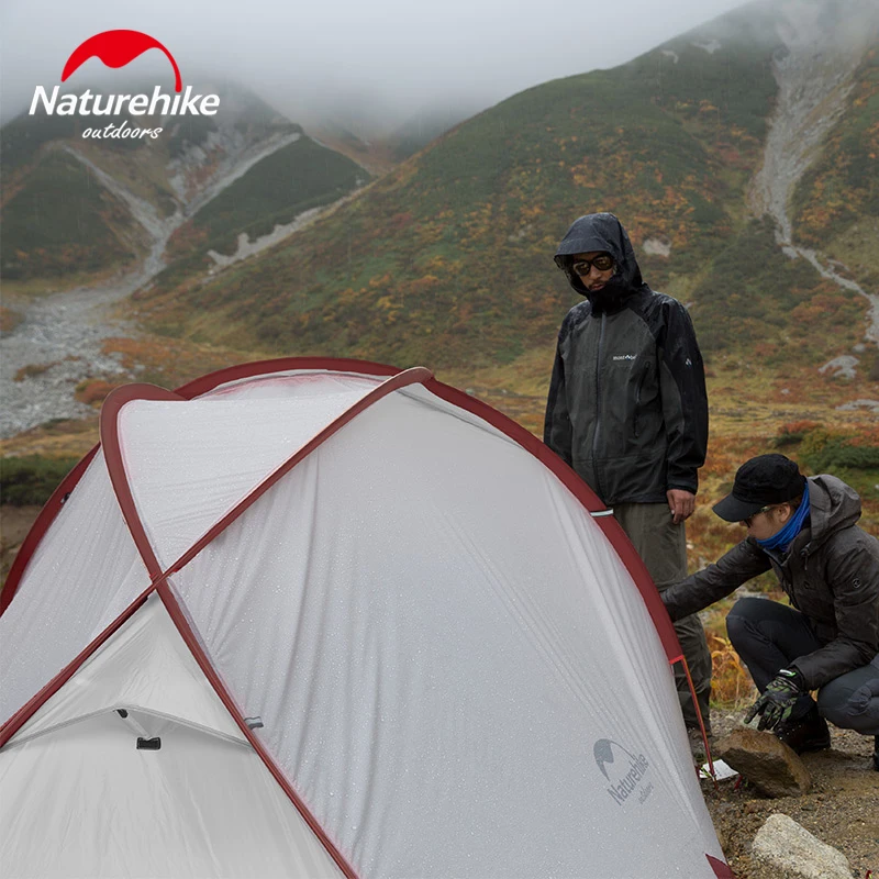 Палатка Naturehike Hiby туристическая для 3 4 человек ульсветильник Кая семейная палатка