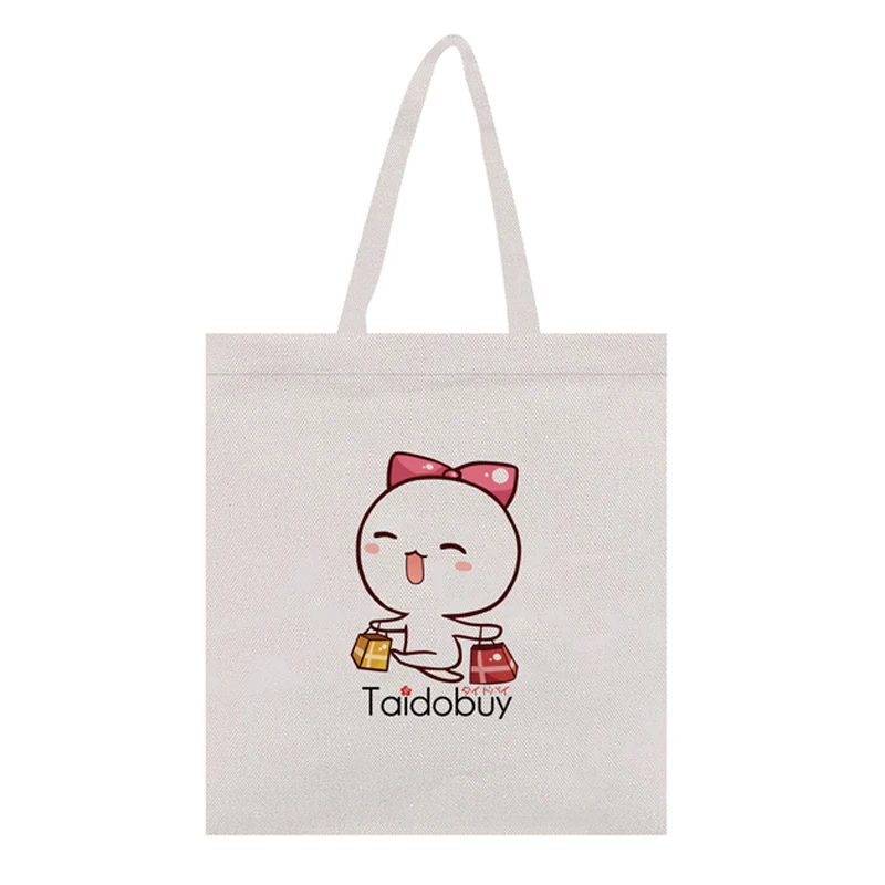 

2020 литературная Холщовая Сумка через плечо с изображением японского кролика для девочек, одноцветная хозяйственная сумка для колледжа, жен...