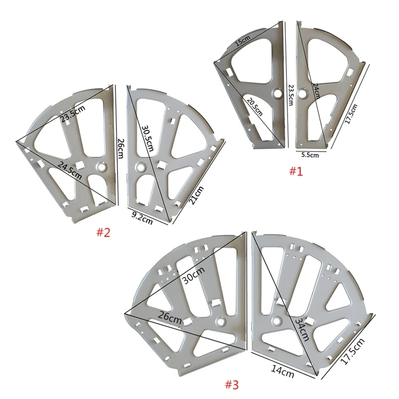 Мебельные петли из нержавеющей стали для обуви ящика шкафа 1/2/3 уровней мебель
