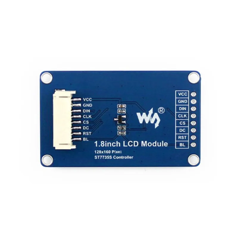 ЖК модуль 1 8 дюйма 128x160 пикселей дисплей интерфейс SPI светодиодный драйвер ST7735S