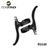 tektro brake lever fl540 racer road bike forged aluminum lever 2 finger lever with caliper or canti brake rapidfire shifter part